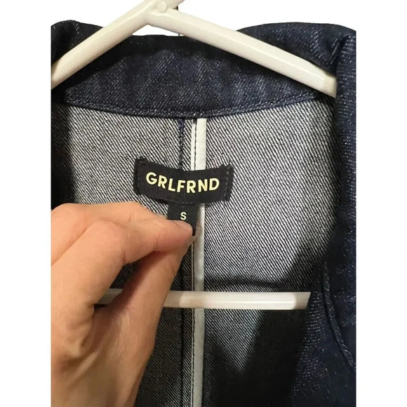 GRLFRND Sloane Denim Blazer - Picture 4 of 6